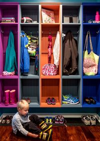 Детская цветная гардеробная комната Балашиха